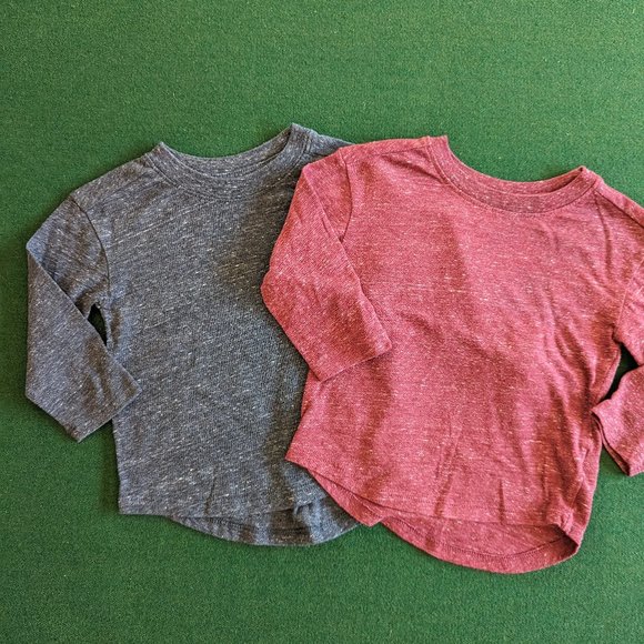 Bundle Cat & Jack Boy's Long Sleeve T-shirts 12 Months 💙 - Picture 1 of 5